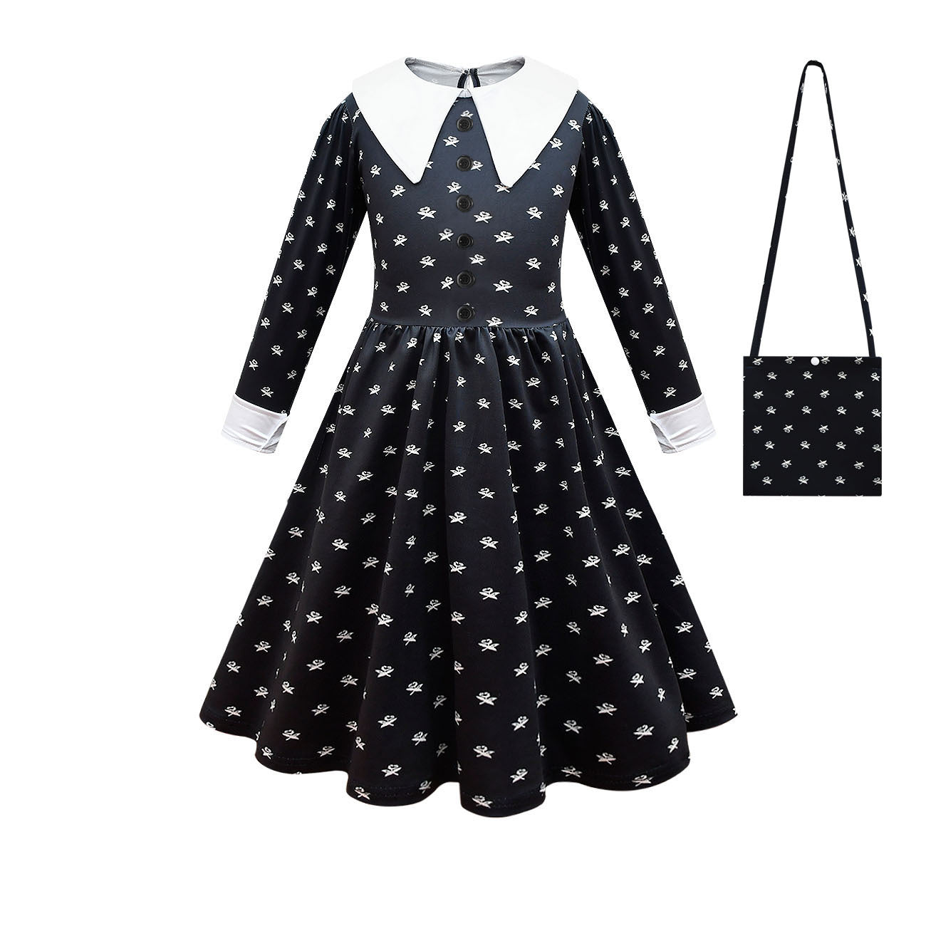 Wednesday's Wicked Wardrobe Costume Set
