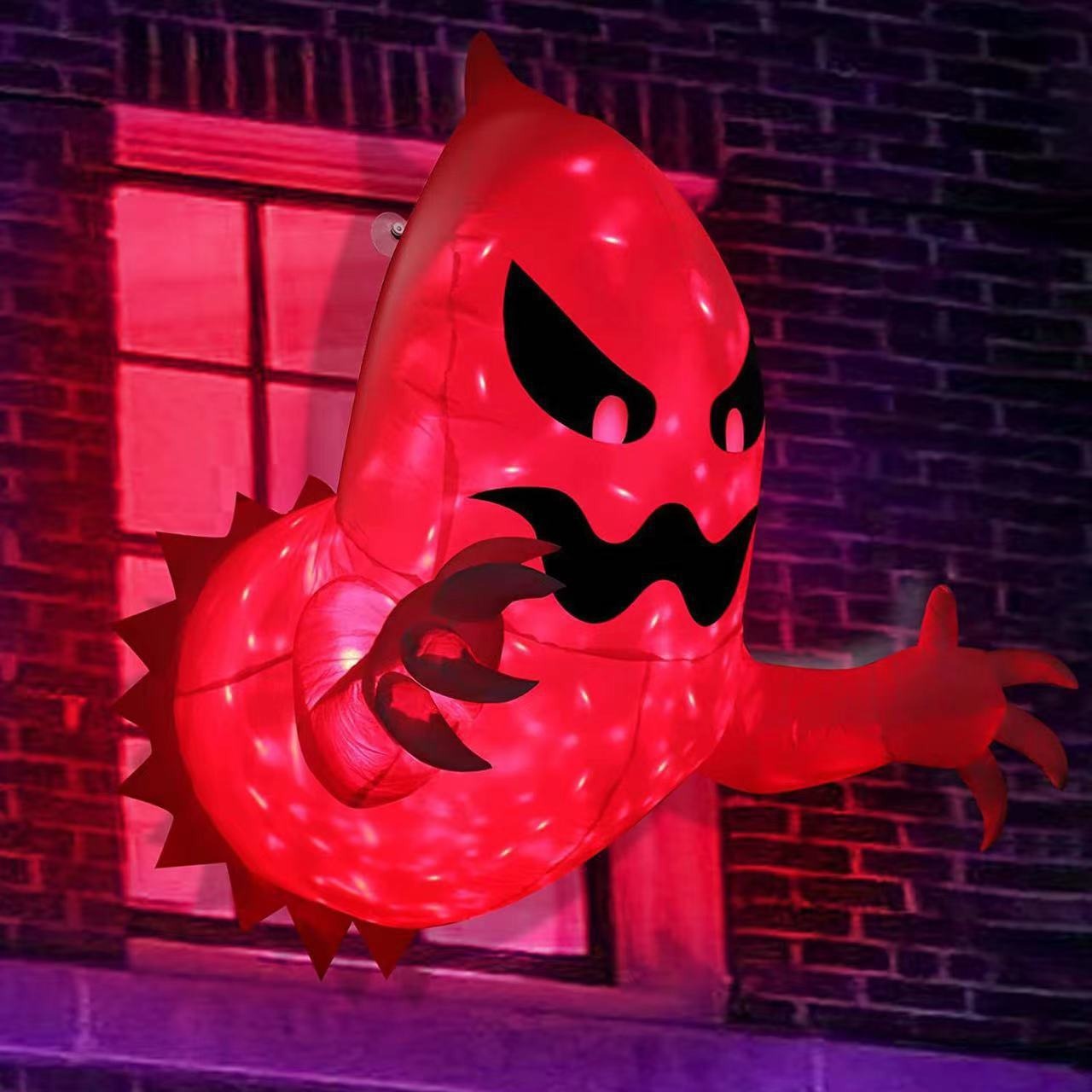 Spooky Giant Glow Ghost: The Ultimate Halloween Yard Inflatable