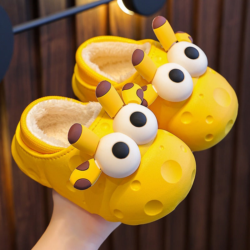 SnugglePaws Cozy Cotton Slippers