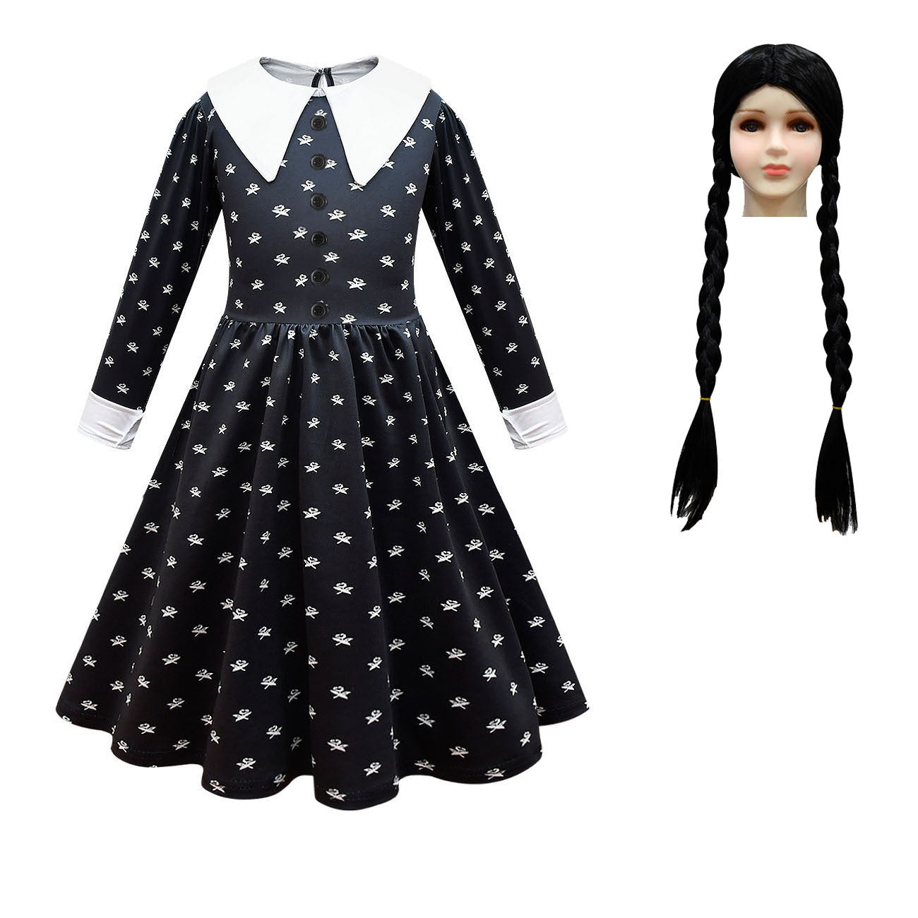 Wednesday's Wicked Wardrobe Costume Set