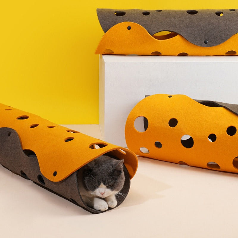 KittyKove Foldable Fun Tunnel & Play Mat