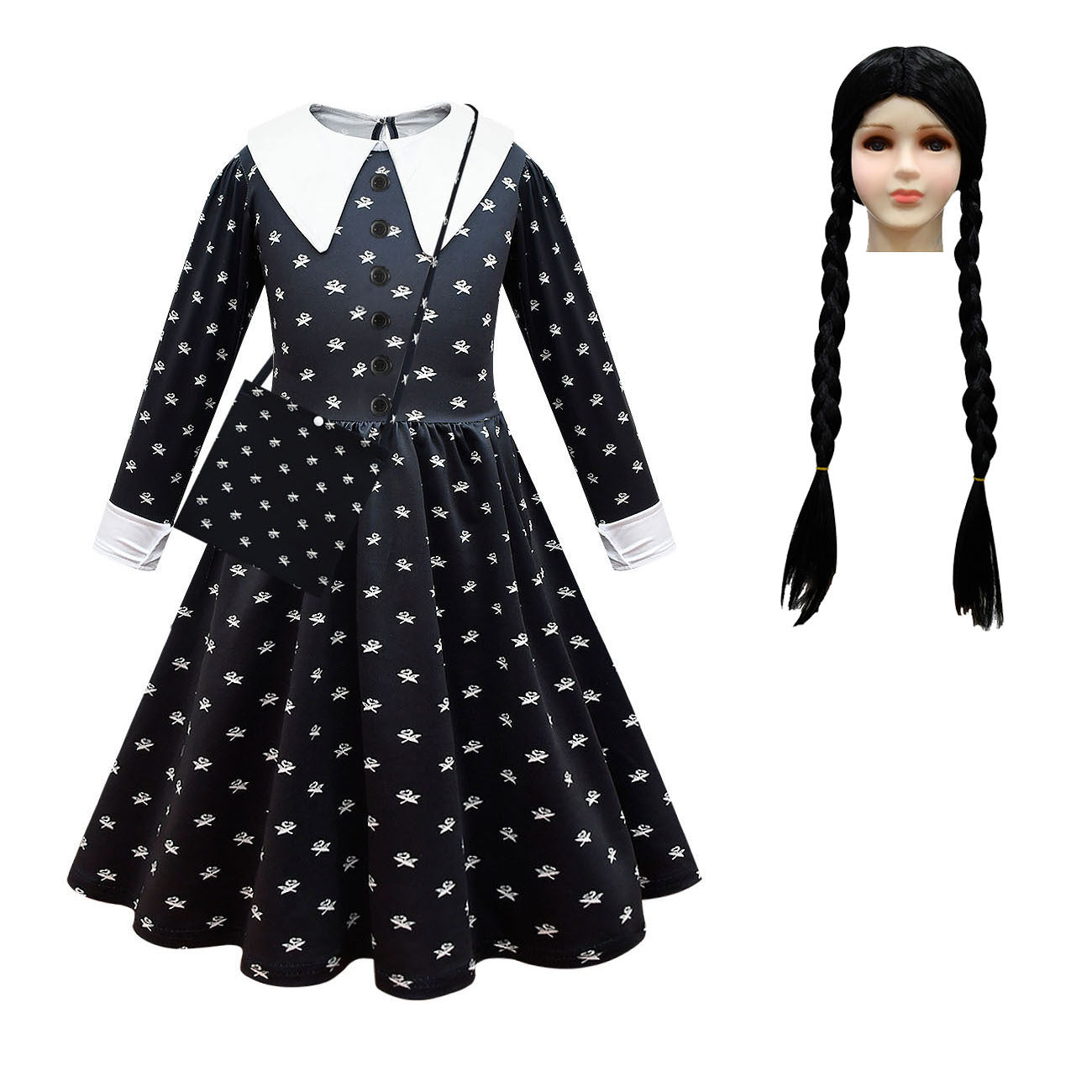 Wednesday's Wicked Wardrobe Costume Set